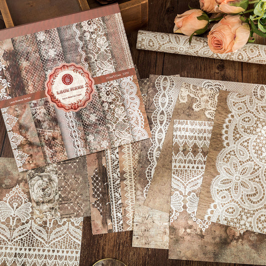Quaderno Pizzo Floreale Vintage