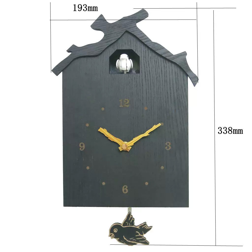 Orologio da parete Uccelli su ramo