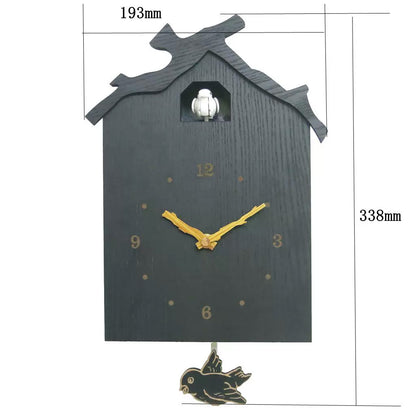 Orologio da parete Uccelli su ramo