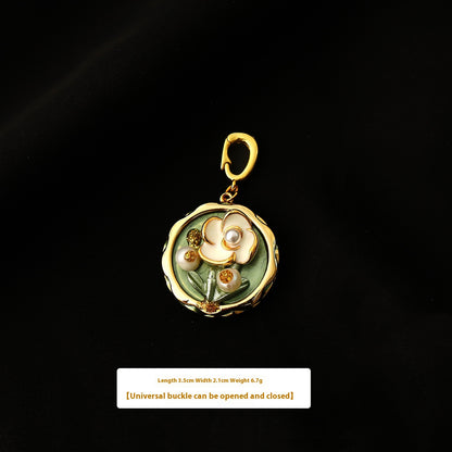 Collana Perla Barocca
