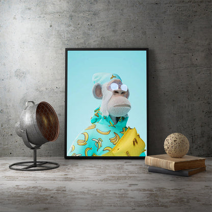 Quadro scimmia