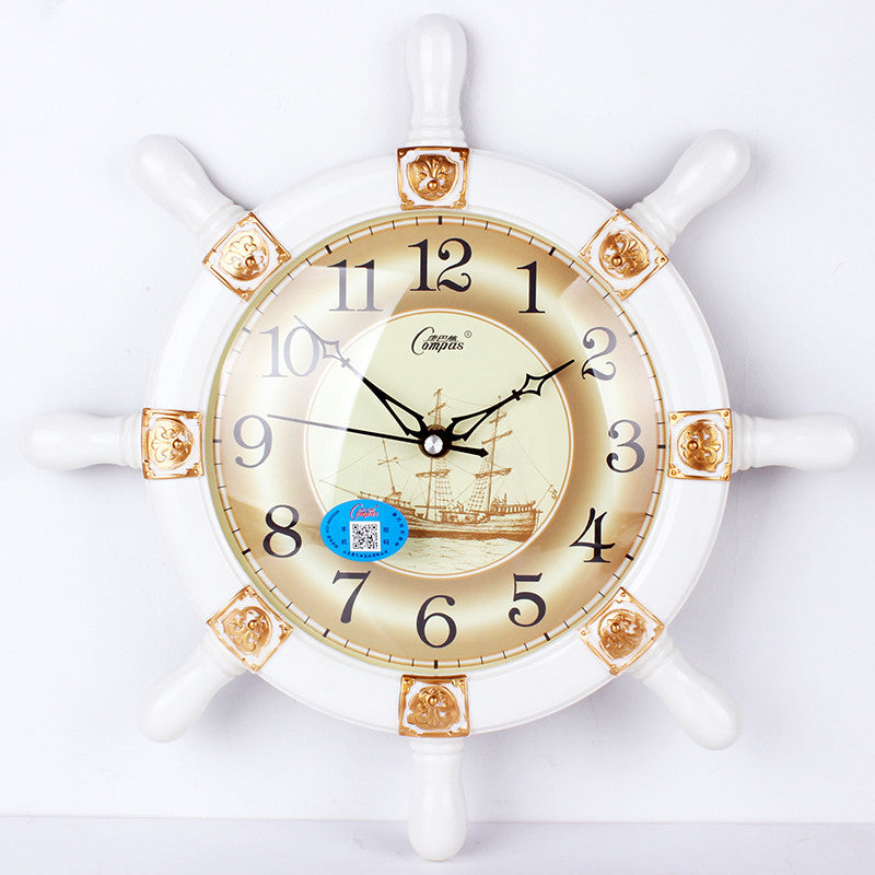 Orologio da parete Timone nautico