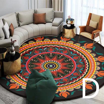 Tappeto mandala stile etnico