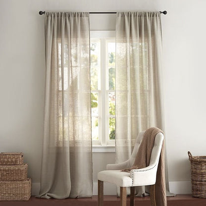 Tende lino-cotone nordiche