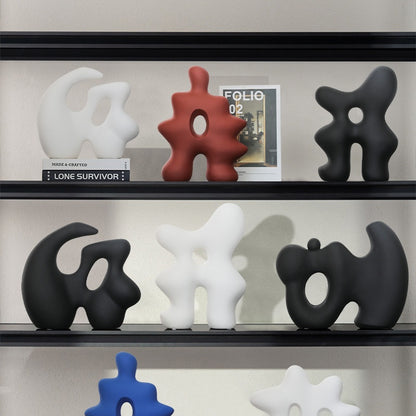 Scultura ceramica astratta