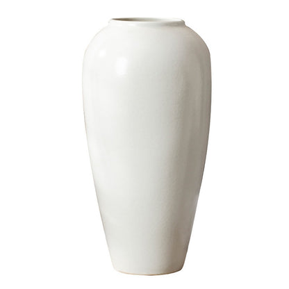 Vaso ceramica bianca stile nordico