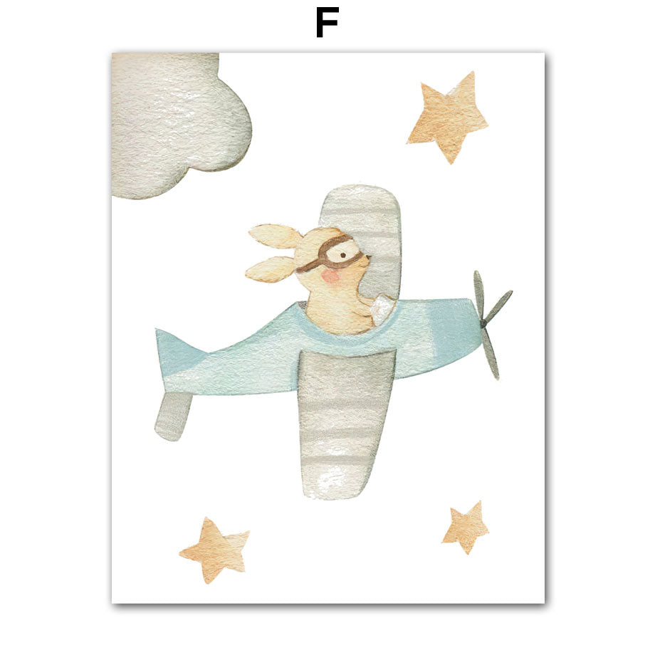 Poster scandinavo bimbi