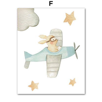 Poster scandinavo bimbi