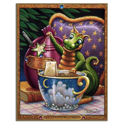 Pittura diamante drago