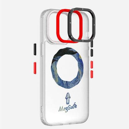 Custodia telefono dipinto bianco
