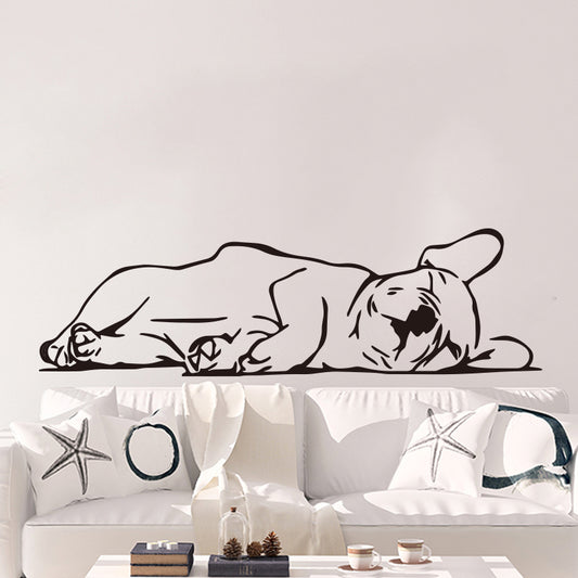 Adesivo murale Cucciolo addormentato