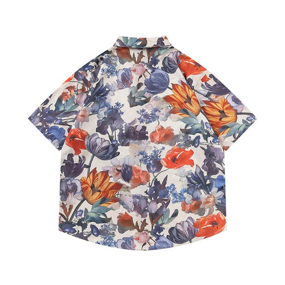 Camicia Dipinta Floreale