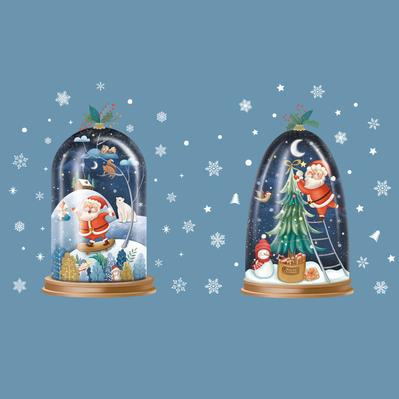 Adesivo Natale Fiocchi