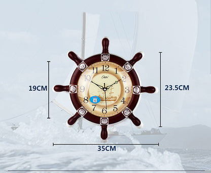 Orologio da parete Timone nautico