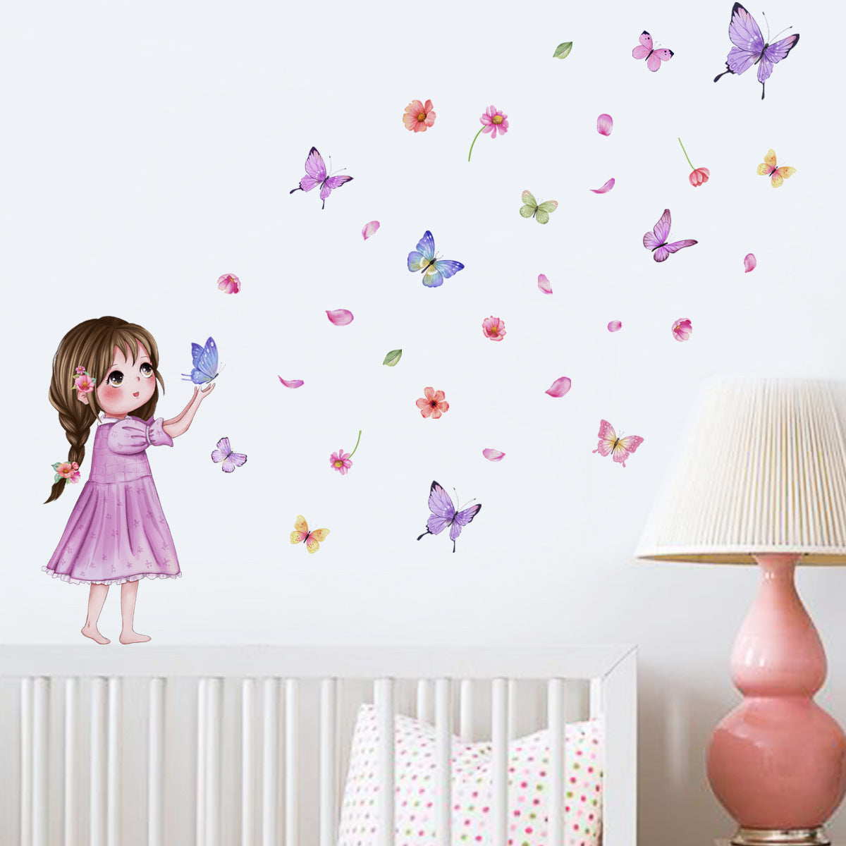 Sticker farfalle colorate