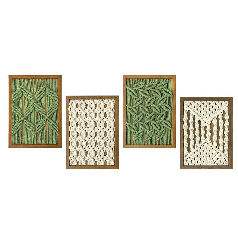 Decorazione tessuta in cotone