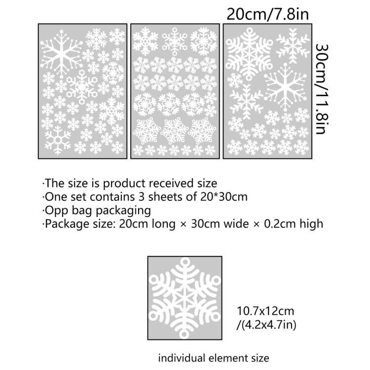Sticker fiocco neve
