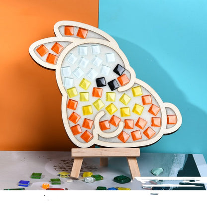 Charm Coniglio Mosaico
