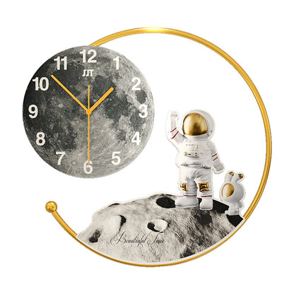 Orologio da parete Luna astronauta spaziale