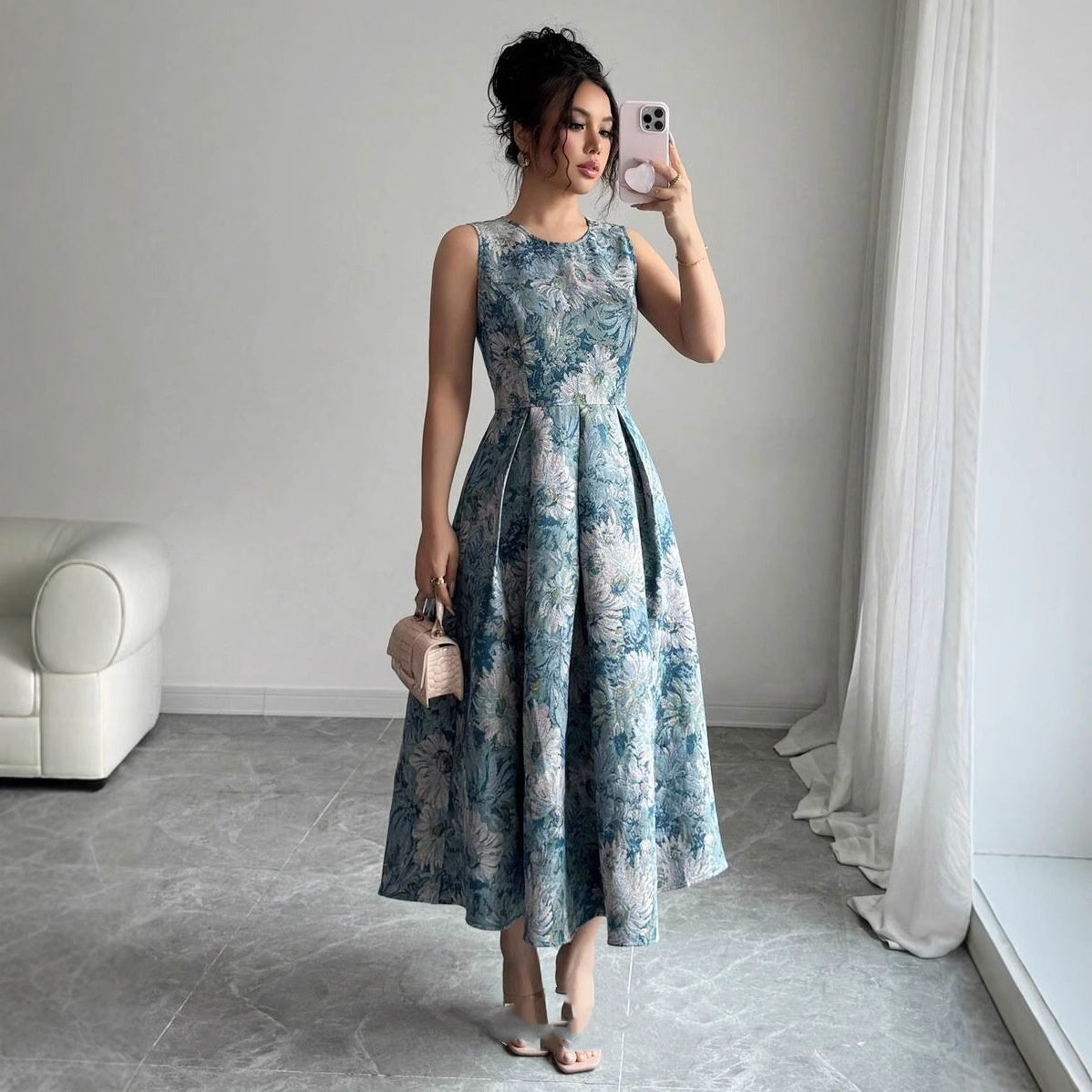 Abito jacquard
