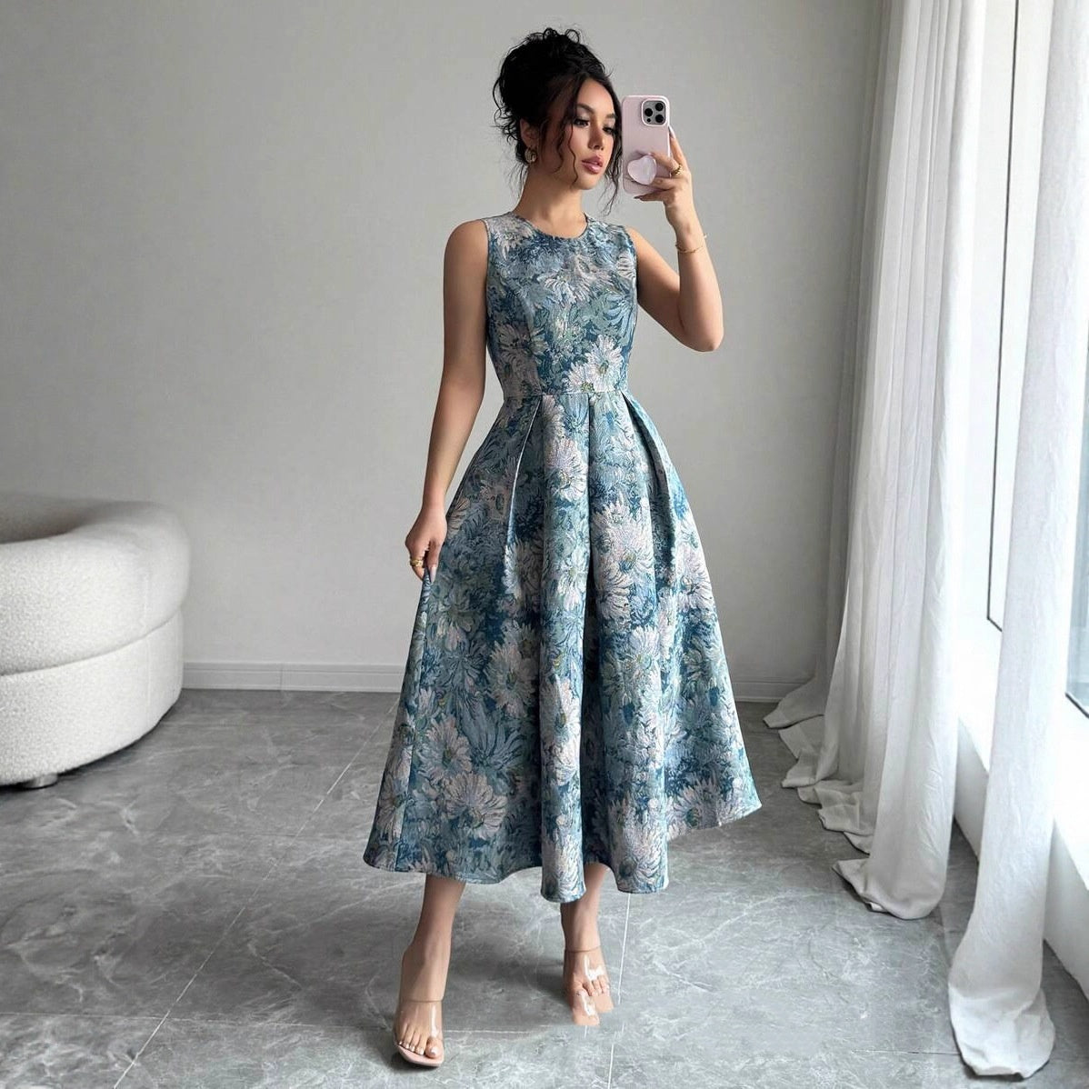 Abito jacquard