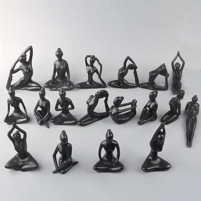 Scultura ragazza yoga