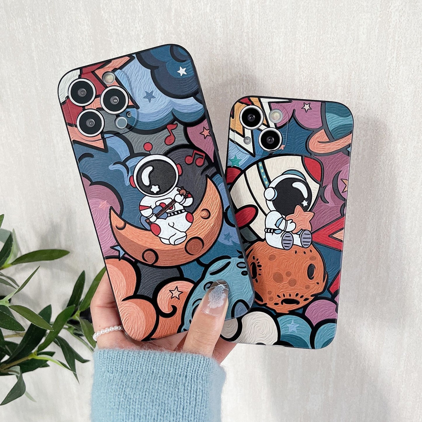 Custodia telefono astronauta