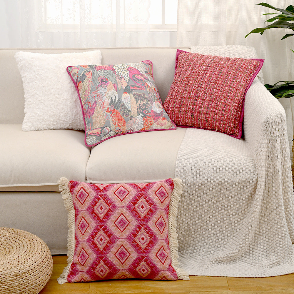Federa Jacquard rossa