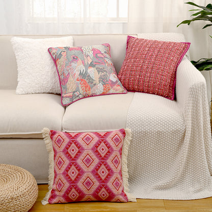 Federa Jacquard rossa