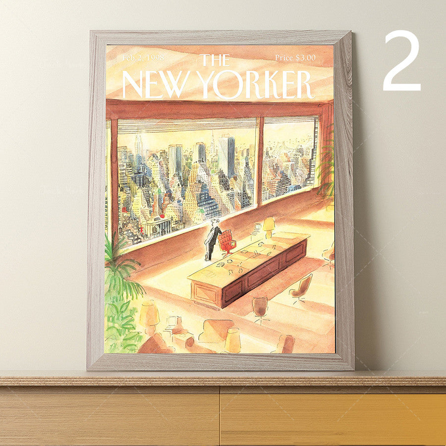 Quadro stile magazine New York