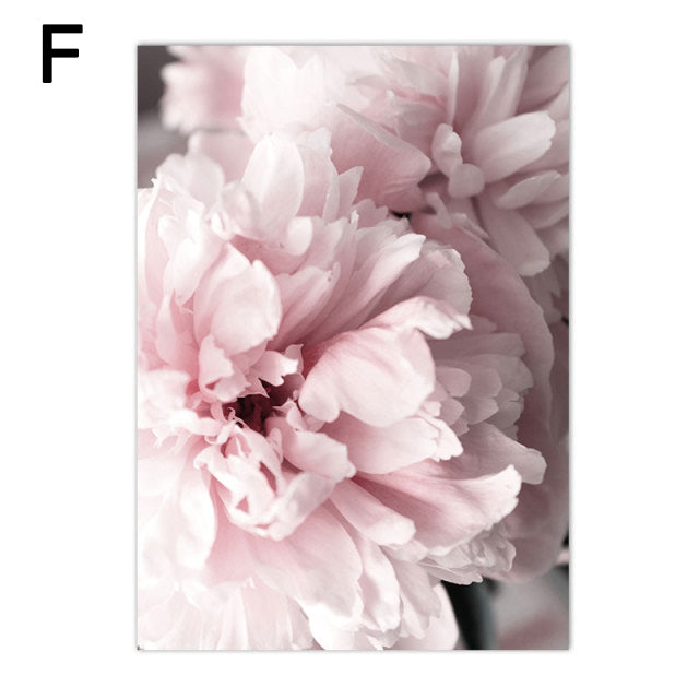 Quadro peonie Torre Eiffel