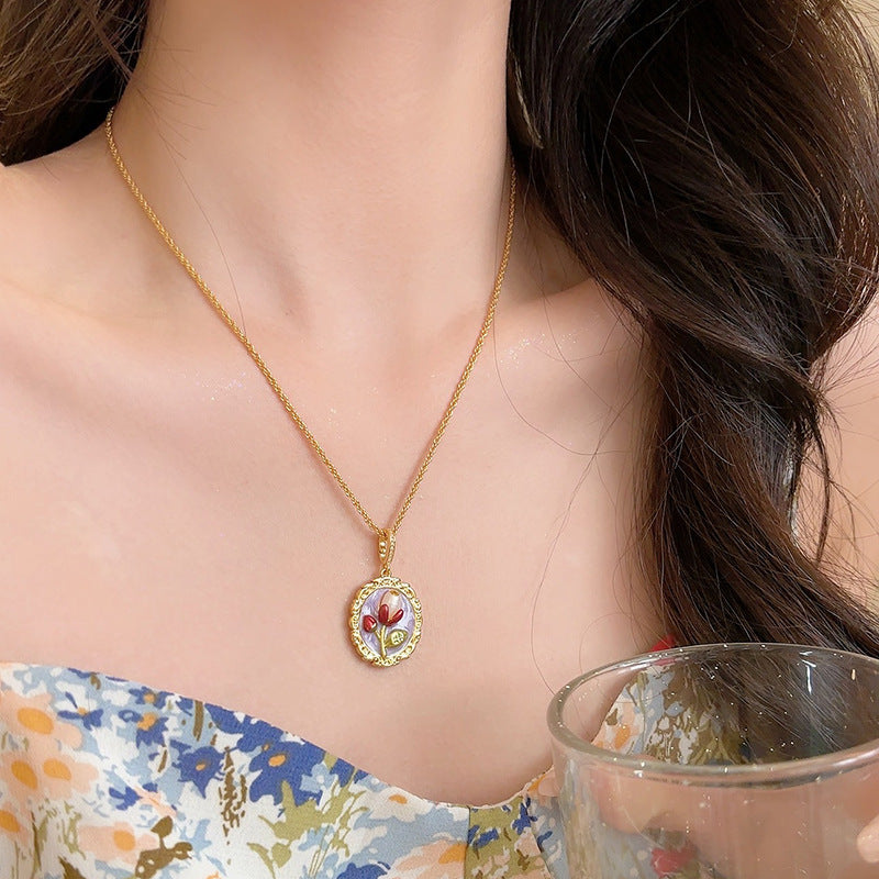 Collana Fiore Vintage