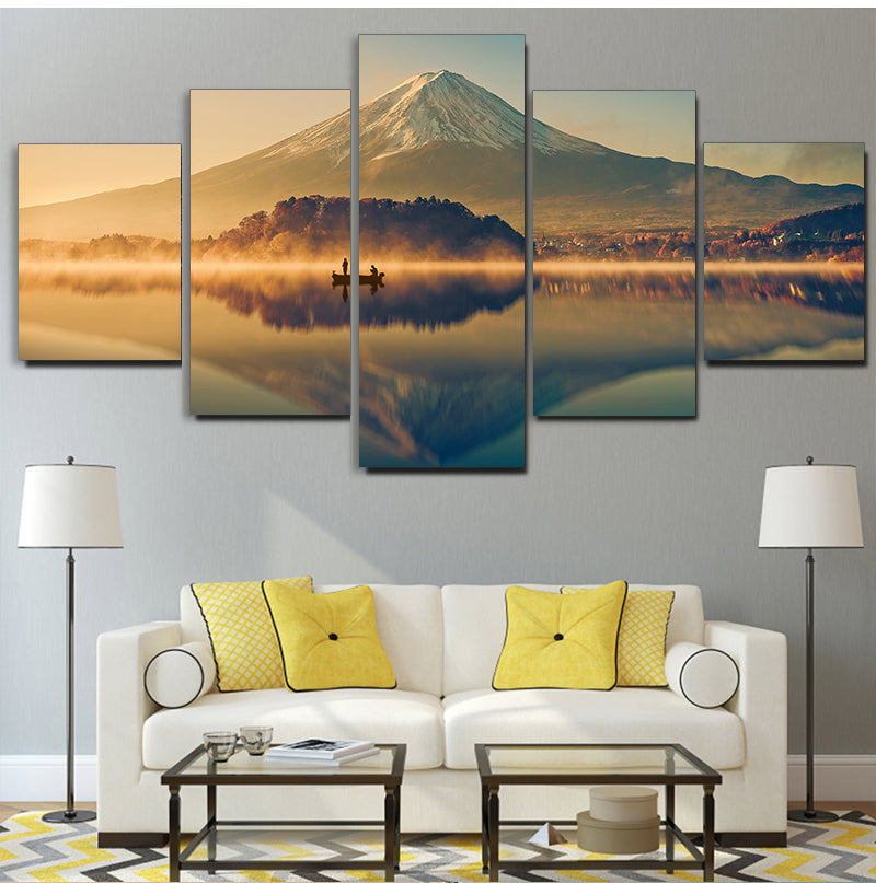 Quadro Montagna Lago