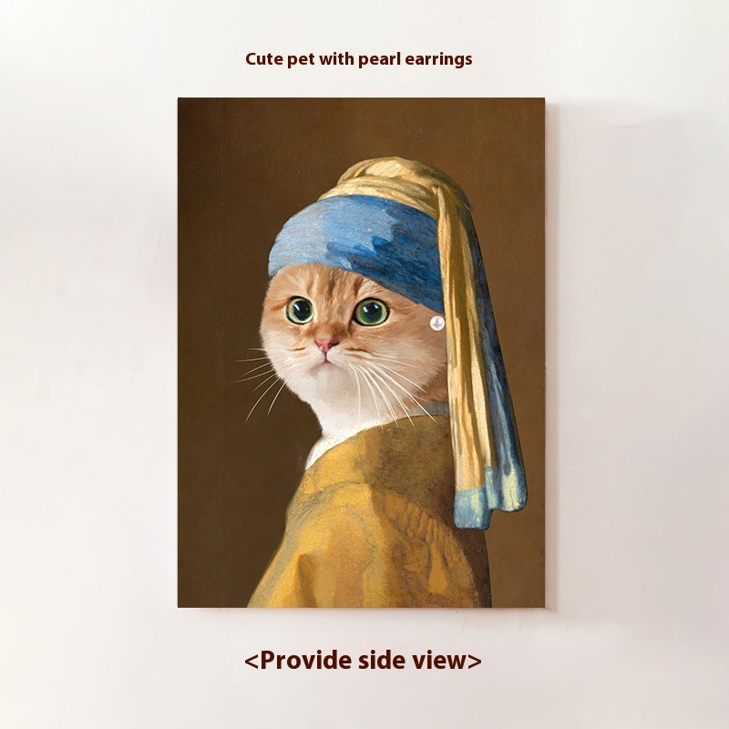 Ritratto personalizzato gatto o cane