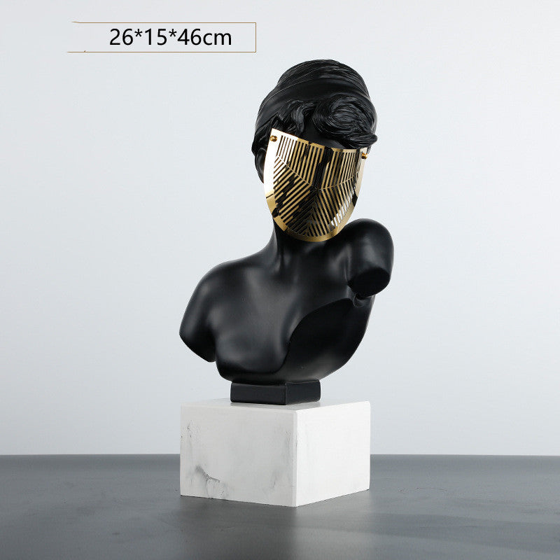 Scultura astratta ragazza