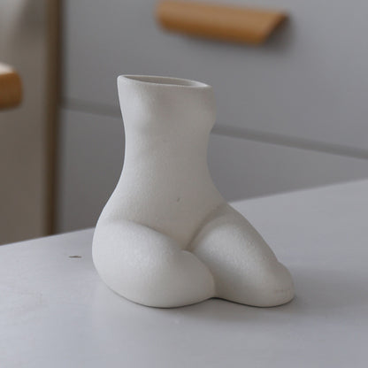 Vaso in ceramica forma astratta