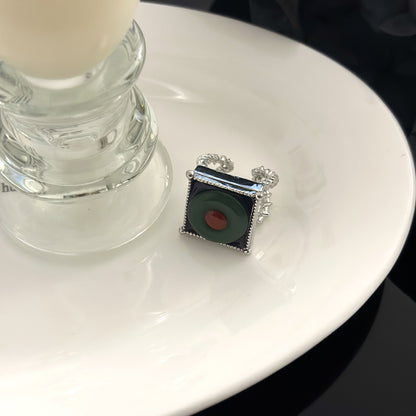 Collana Quadrato Olio