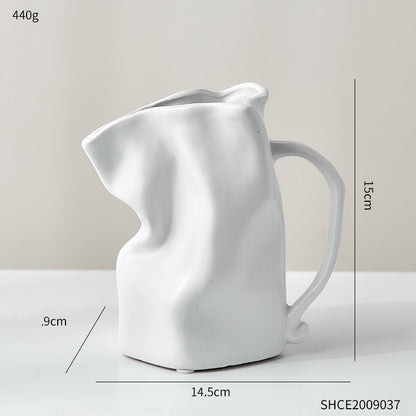 Vaso Ceramica Dorata
