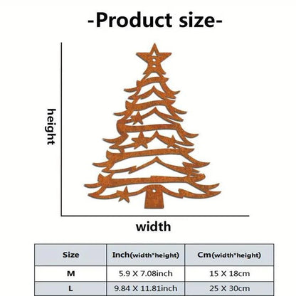 Decorazione Silhouette Albero Natale