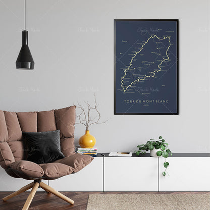 Stampa mappa escursionistica