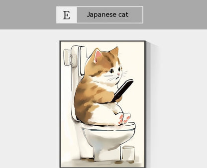 Quadro gatto giapponese