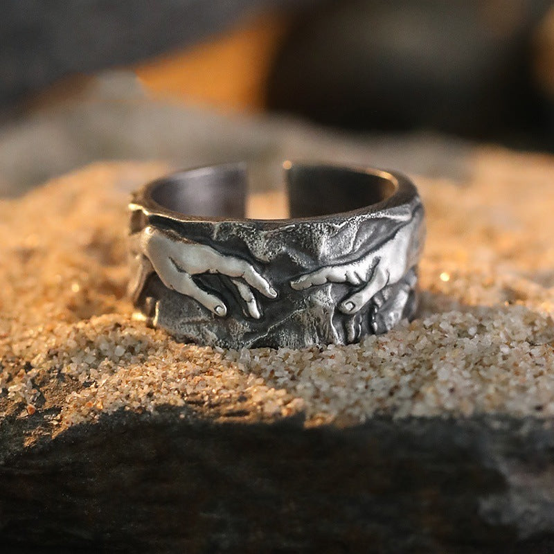 Anello Argento Thai Vintage