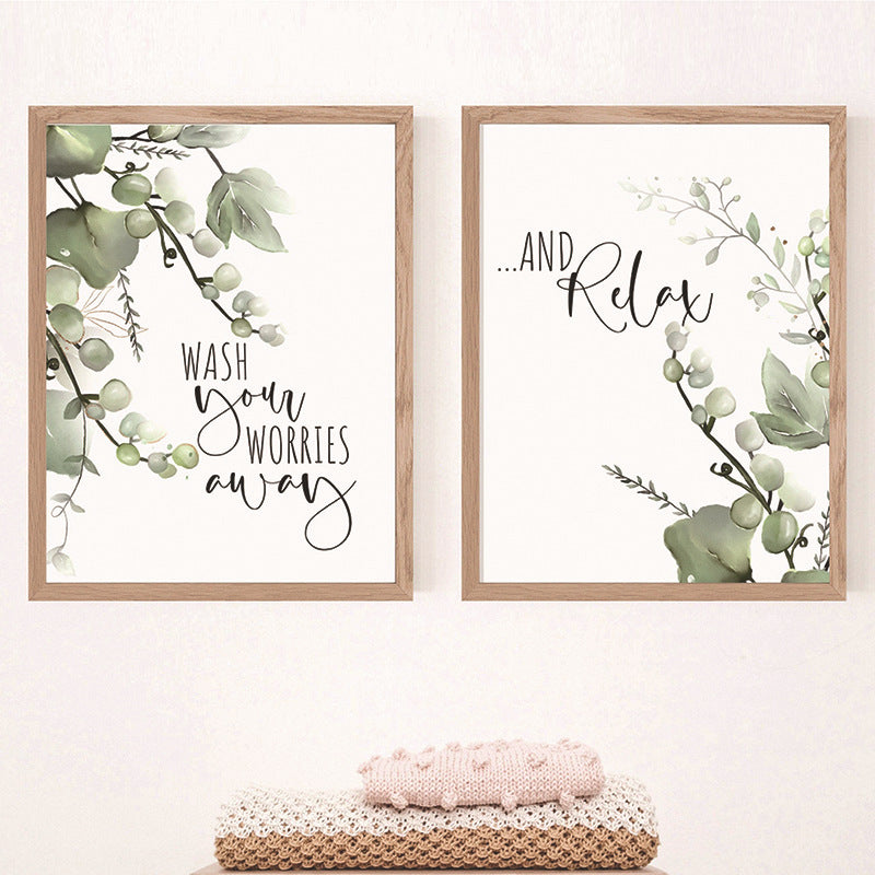 Quadro piante stile moderno