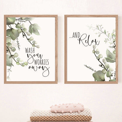 Quadro piante stile moderno