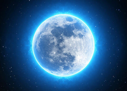 Quadro su tela Luna di Halloween