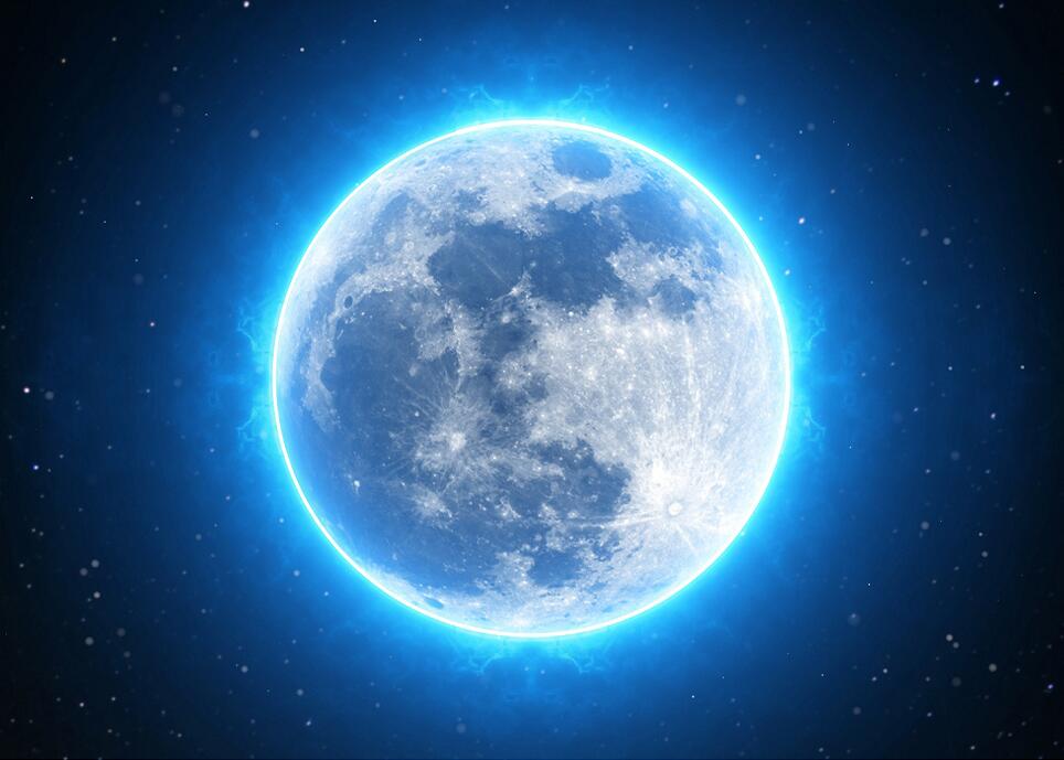 Quadro su tela Luna di Halloween