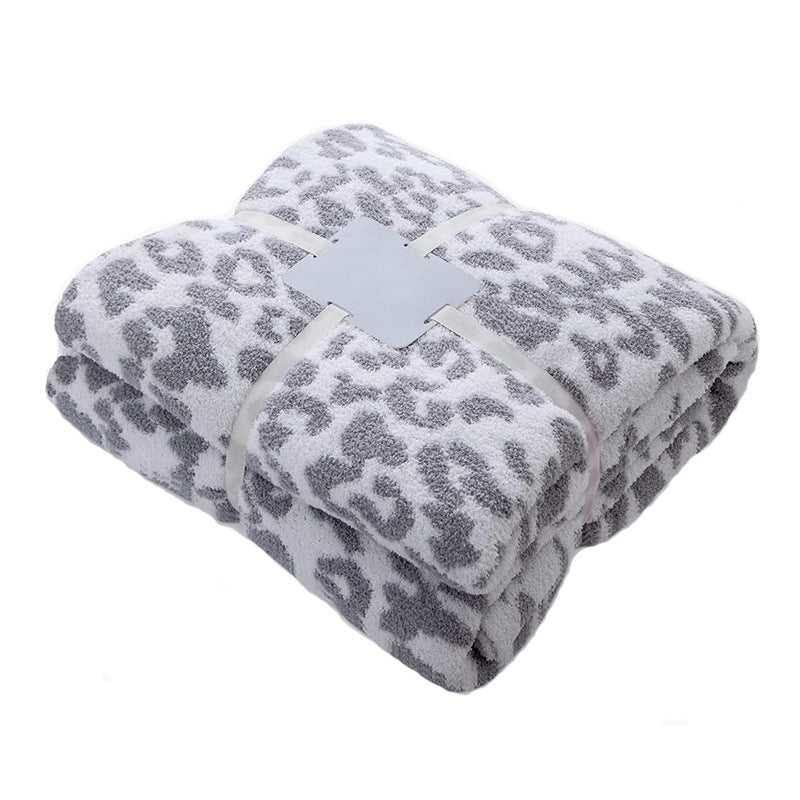 Coperta Leopardo Velluto