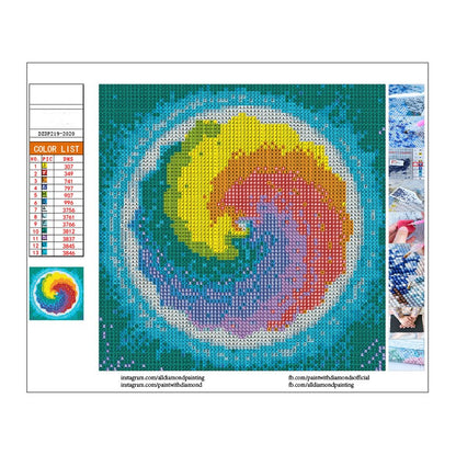 Quadro diamantato sirena