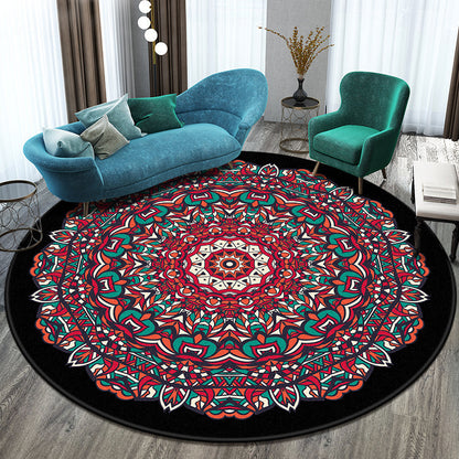 Tappeto rotondo mandala