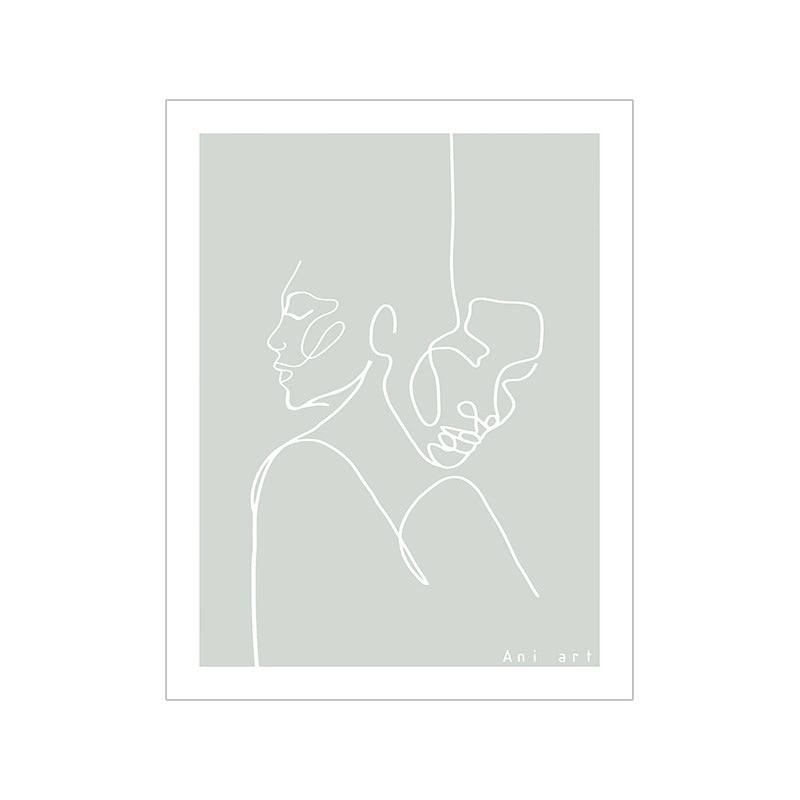 Quadro Figura Femminile
